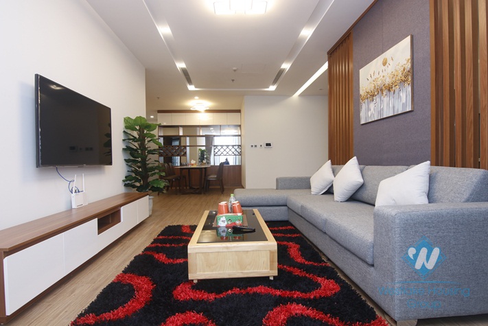 Wonderful four bedrooms apartment for rent in Vinhome Metropolis, Ba Dinh district, Ha Noi 